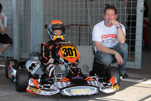 Jos en Max Verstappen